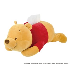 【即納】くまのプーさん ティッシュケース 全長約45cm 80301-42 ぷーさん Winnie the Pooh ディズニー ティッシュボックス りぶはあと