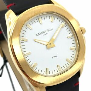 新品 KAMAWATCH カーマウォッチ 腕時計 KWPM37 クオーツ アナログ スクエア ROYAL サーミックテクノロジー 個性的 コレクション 箱付き.
