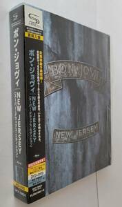 BON JOVI 2CD+DVD NEW JERSEY Super Deluxe Edition ボン・ジョヴィ ニュー ジャージー 限定盤 リマスター ACCESS ALL AREAS BOX