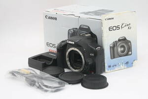 Y1043 【元箱付き】 キャノン Canon EOS Kiss X2 デジタル一眼 バッテリーチャージャー LC-E5・説明書セット ジャンク