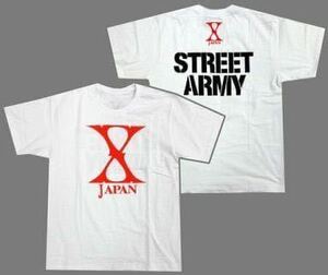 X JAPAN ストリートアーミー　Tシャツ
