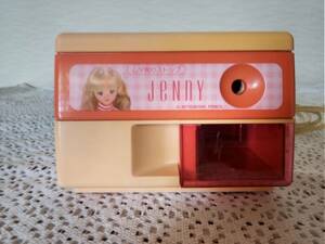 中古品／動作品　昭和レトロ　三菱電動シャープナー　JENNY(ジェニー）電動鉛筆削り　動作確認済みＯＫ(画像9.10)　