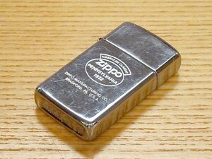 ∇花∇ヴィンテージ ZIPPO 2000年製 ミレニアム 1932 ZIPPOロゴ スリム ジッポー オイルライター 喫煙具 80 【検マルボロハーレーCAMEL