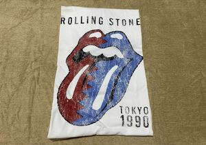 ローリングストーンズ　1990TOKYO 記念 Tシャツ　　　未使用品　サイズXL