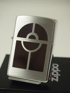 2002 Zippo シルバーミラー＆サテン/ゴシック　200C