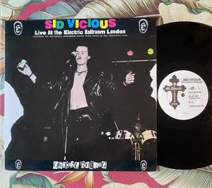 Sid Vicious LP Live At The Electric Ballroom London .. 1986 UK Press .. MBC Records JOCK-LP2 シドヴィシャス