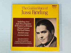 [3LP BOX] The Golden Voice of Jussi Bjorling（ユッシ・ビョルリング）