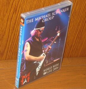 正規国内盤！マイケル シェンカー グループ（THE MICHAEL SCHENKER GROUP）・DVD・「ワールド ワイド ライヴ 2004」