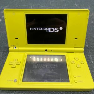 708 任天堂 Nintendo DSi ニンテンドー ゲーム機 ライムグリーン ニンテンドーDS タッチペン アダプター付