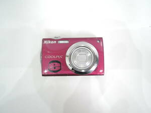 NIKON ニコン COOLPIX S4000　デジカメ　起動確認済　A3192