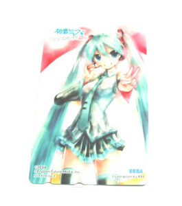 初音ミク テレフォンカード 非売品 DIVA テレカ