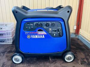 ヤマハ　発電機インバーター式　EF5500iSDE　アワメーター　50時間　100Ｖ/200Ｖ　YAMAHA　バッテリー新品　