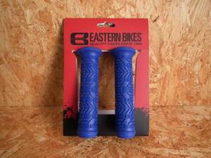 EASTERN BIKES(イースタン) FUQUAY FLYER GRIP BMXグリップ BLUE 長さ142mm 径34mm ナイロンバーエンド付