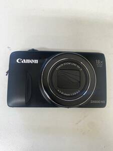 美品 Canon キャノン デジタルカメラ Power Shot SX600 HS デジカメ コンパクトカメラ コンデジ 動作未確認 ブラック ㏄031808