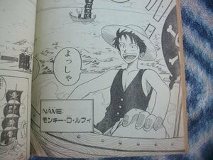 ワンピース ONE PIECE 連載前読切 ロマンスドーン ROMANCE DAWN 掲載 週刊少年ジャンプ特別編集 １９９６年 サマー summer 美品？ ルフィ