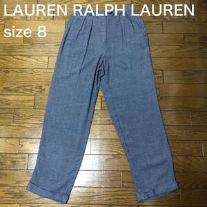 【送料無料】LAUREN RALPH LAUREN スラックス レディース　8 ローレンラルフローレン