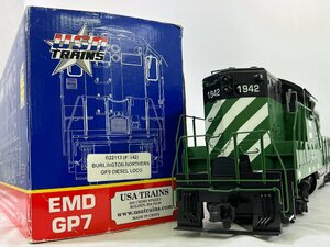 9-130■Gゲージ USA TRAINS R22113 (#1942) BURLINGTON NORTHERN ディーゼル機関車 外国車両 鉄道模型 同梱不可(asc)