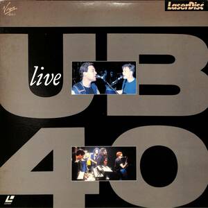 B00183481/LD/UB40「Live (1984年・MP144-15VN・レゲエポップ・REGGAE)」