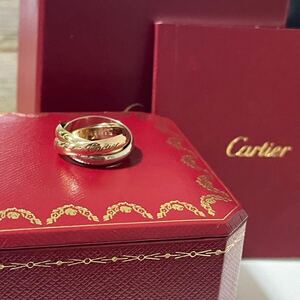 一円スタートCartier トリニティリング MM