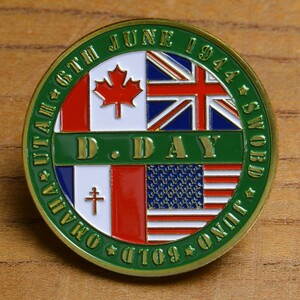 チャレンジコイン D-DAY 第82空挺師団 記念メダル Challenge Coin 記念コイン D-デイ