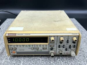 ０４２０Ａ　TR5823H ADVANTEST UNIVERSAL COUNTER アドバンテスト ユニバーサルカウンター