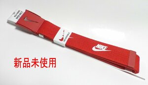 新品即決送料込 Nike Futura Logo Reversible Web Belt レッド