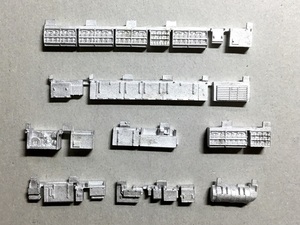 近鉄18200系 床下　メタルパーツ