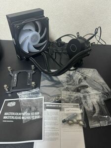 CoolerMaster （クーラーマスター） 水冷一体型CPUクーラー MASTERLIQUID ML120L V2 RGB 玄人志向 GAMING