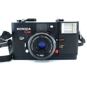 1円～【動作未確認】コニカ Konica c35 EF コンパクトフィルムカメラ 38mm F2.8 