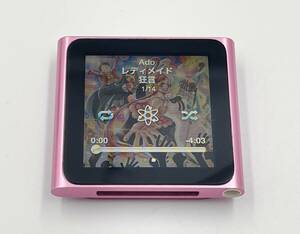 ◆◇外観美品　バッテリー△ Apple iPod nano 8GB MC692J A1366 第6世代　ピンク◇◆