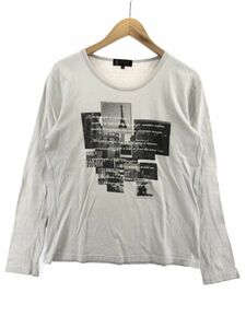 MICHEL KLEIN ミッシェルクラン Tシャツ size46/ライトグレー ■■ ☆ dla4 メンズ