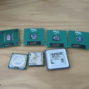CPU Intel　AMD core 7枚まとめ売り