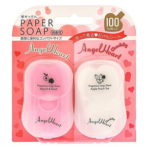 エンジェルハート・シャンベリー 紙せっけんセット 50枚×2個 ANGEL HEART 新品 未使用