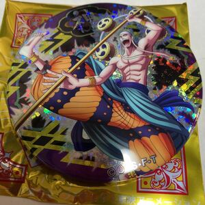 ONE PIECE ワンピース 輩缶バッジ 第21弾 SHINE エネル 麦わらストア限定 キラキラ ホログラム 缶バッジ