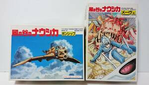 美品 未組立 ツクダホビー Tsukuda Hobby 風の谷のナウシカ　ガンシップ 1/72　メーヴェ 1/20　2セット 20年以上前に購入品 ワンオーナー品