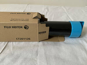 FUJI XEROX トナーカードリッジ C DocuPrint C2250/C3360 富士ゼロックス 送料込 カラートナー シアン 未使用