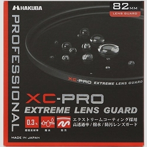 送料無料★HAKUBA 82mm レンズフィルター XC-PRO 高透過率 撥水防汚 薄枠 保護フィルターCF-XCPRLG82