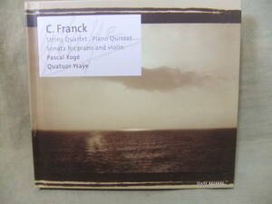 ★ Csar Franc（セザール・フランク）Franck: String Quartet / Piano Quintet/Violin Sonata:Pascal Roge(p) / Quatuor Ysaye