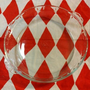 昭和レトロ　パイレックス　強化ガラス　パイ皿　ビンテージ