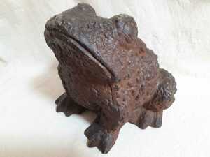 カエル かえる 蛙 陶器製 焼き物 置物 縁起物
