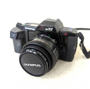 41493 OLYMPUS オリンパス OM707 AF 35-70mm + 70-210mm 1:3.5-4.5 フィルムカメラ 中古 現状品