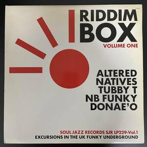 V.A. - Riddim Box Volume One / MJ Cole, Tubby T, Roska, Soul Jazz Records SJR LP229-Vol.1 UK Funky Garage Broken Beats レコード