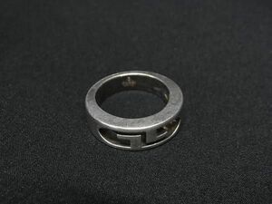 1円 GUCCI グッチ SV925 リング 指輪 アクセサリー 表記サイズ 9 (約8号) メンズ レディース シルバー系 AW9230