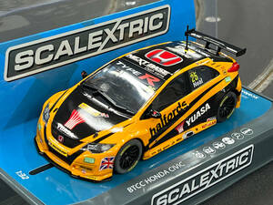 No.118 SCALEXTRIC BTCC MG6 No.66 Josh Cook [新品未使用 1/32スロットカー]