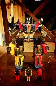 Original G1 Transformers *Victory Brave Road Caesar* Combination Figure 海外 即決