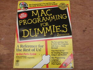 MAC 関連　MAC PROGRAMMING FOR DUMMIES 洋書