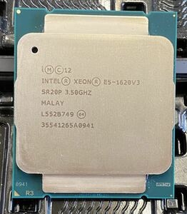 動作美品　Xeon E5-1620 v3 3.50GHz SR20P 送料無料　管NO.C10
