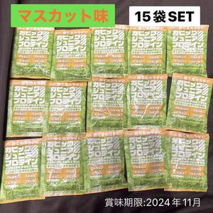 【GAVIC】ジュニアプロテイン　15袋SET 【マスカット味】ガビック　ザバス　スポーツ　