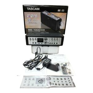 (004045)TASCAM ポータブルCD/SDレコーダー BB-1000CD