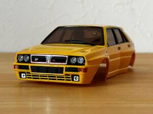 【ジャンク】京商 ミニッツ ランチアデルタ HF インテグラーレ ボディ イエロー 黄色 オートスケール KYOSHO MINI-Z MA-010 LANCIA DELTA